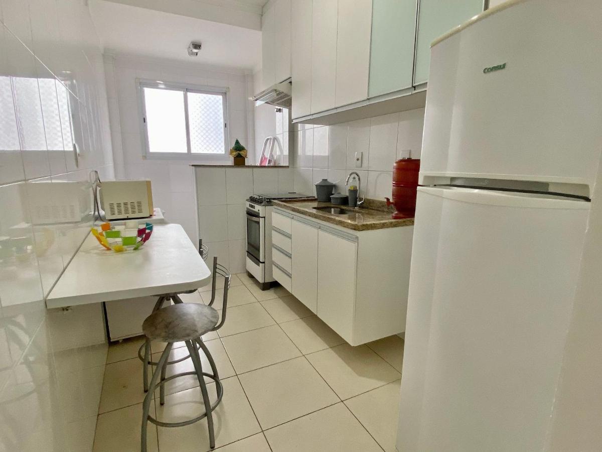 Apartment F034 - Apto No Churrasqueira, Wi-fi E Piscina Praia Grande (Santos)
